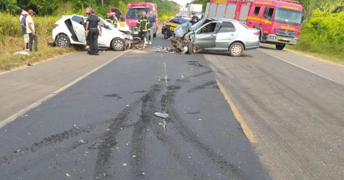 Acidente fatal ocorre na BR-316 após veículos colidirem de forma frontal 31 FN+