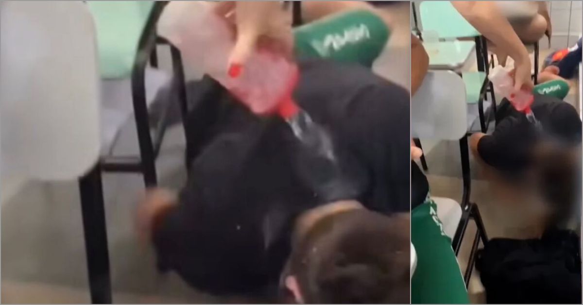 professora joga água em aluno que dormia na sala de aula; caso gera repercussão e mãe lamenta 31 FN+