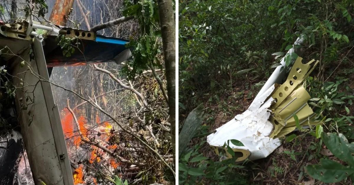 Avião cai no Acre, deixa 12 vítimas fatais e vídeos e fotos flagram rastro de destruição deixado no local; ninguém sobreviveu 31 FN+