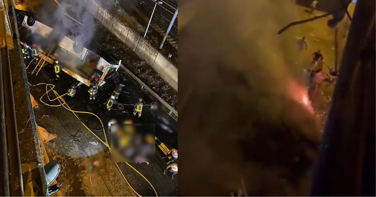 Grave acidente de ônibus faz pelo menos 21 vítimas fatais; vídeo capta desespero 31 FN+