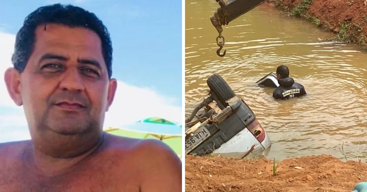 Homem é encontrado sem vida dentro da própria caminhonete submersa em MG e caso é mistério; vídeo 31 FN+