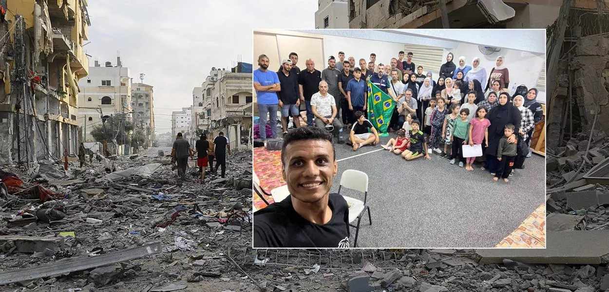Israel não permite saída de brasileiros que estão abrigados em casa na fronteira com Egito 31 FN+