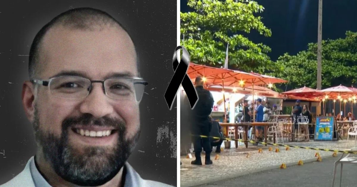 Médico que teve a vida tirada em quiosque no RJ tinha feito aniversário apenas 1 dia antes da fatalidade: 'Imenso pesar' 31 FN+