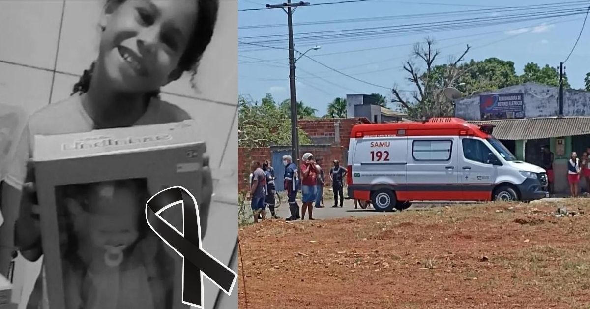 Menina de oito anos perde a vida momentos após sair da escola 31 FN+