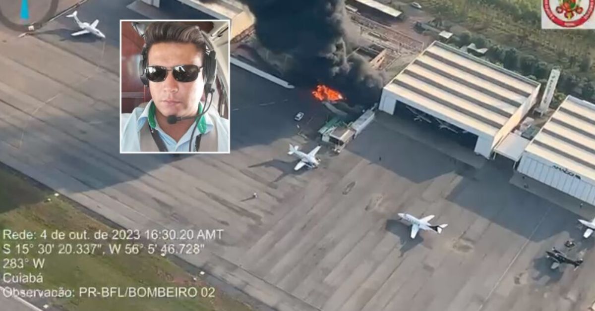 Quem são as vítimas do avião que explodiu em aeroporto de Cuiabá; vídeo registrou o momento 31 FN+
