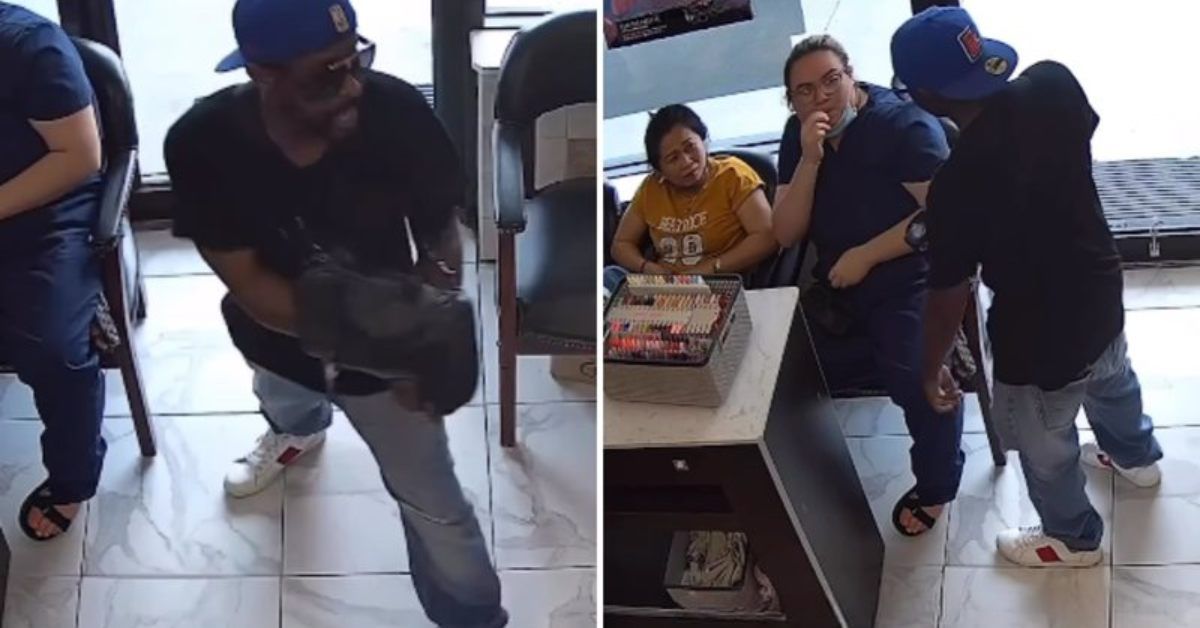 Vídeo: Assaltante ignorado por funcionárias desiste de roubo: "Deu pena" 31 FN+
