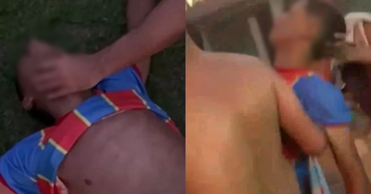 jogador de futebol sofre parada cardíaca após membro da arbitragem disparar spray de pimenta 31 FN+