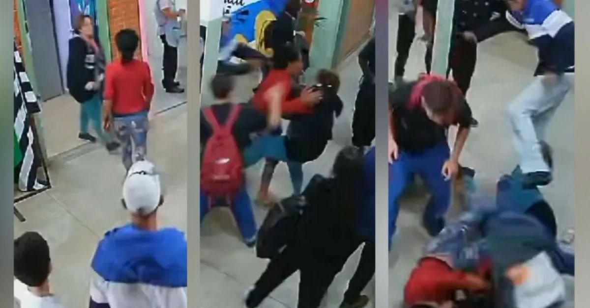 professora sofre agressão de mãe de aluno em colégio estadual 31 FN+