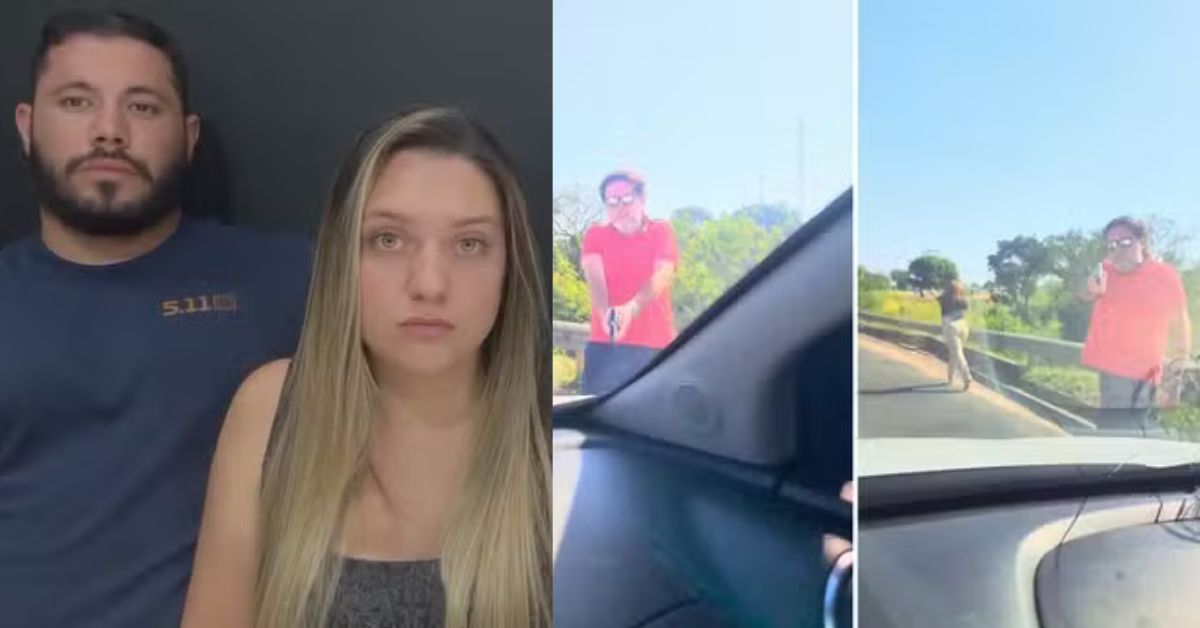 Casal que foi alvo de tiros disparados por motorista conta detalhes de discussão e como situação escalou 31 FN+