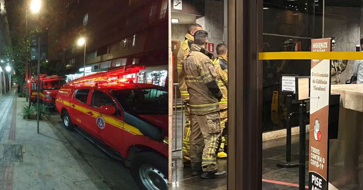 Elevador lotado despenca em prédio no Centro de Belo Horizonte e deixa várias vítimas 31 FN+