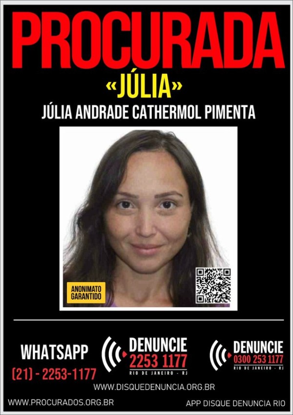 Suspeita de matar namorado no Rio dormiu com cadaver por