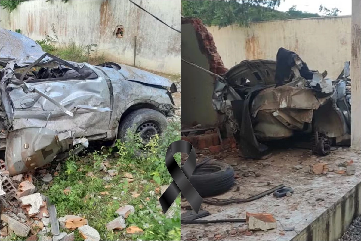 Vítimas de acidente fatal na BA-220 são identificadas; carro ficou totalmente destruído 31 1News Brasil