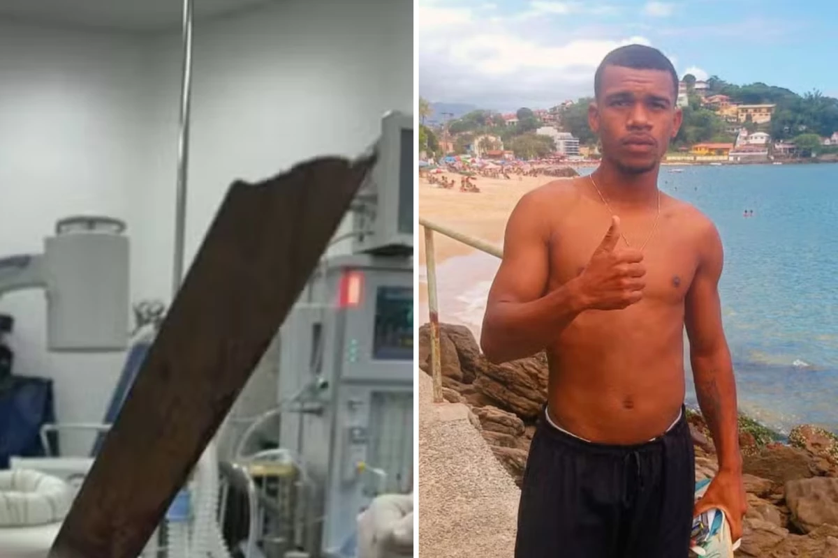 Pedreiro é socorrido em estado grave após ter crânio perfurado por madeira de 40 cm 34 1News Brasil