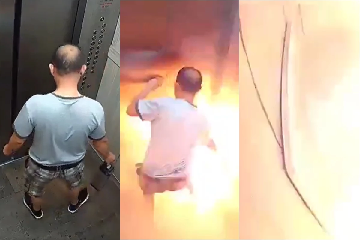 Vídeo: bateria de litio explode em elevador e homem morre na hora; todo cuidado é pouco 31 1News Brasil