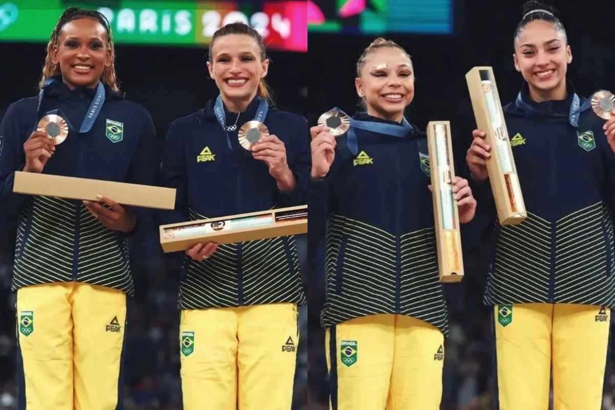 Este é o presente que os atletas ganham junto com a medalha ao subir no pódio nas Olimpíadas de Paris 31 1News Brasil