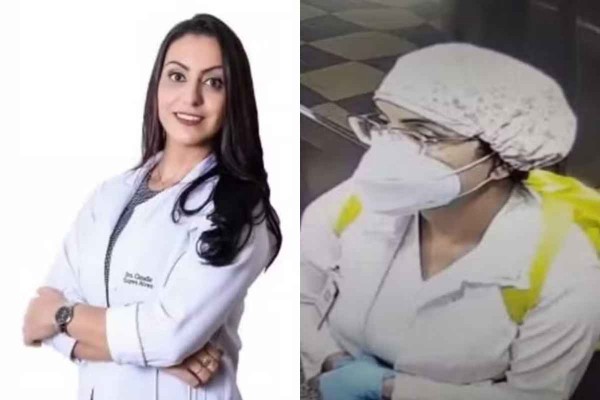 Identidade de medica suspeita de sequestrar recem nascida em hospital e