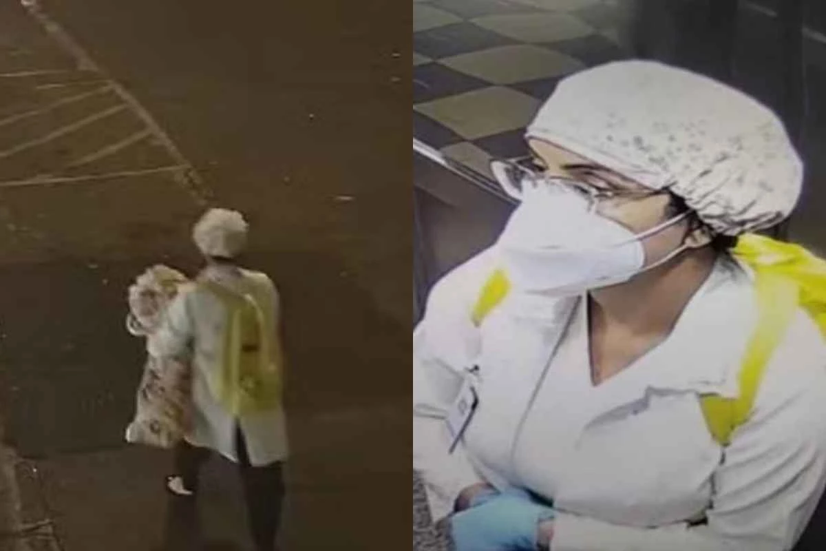 Médica sequestra bebê recém-nascida de hospital e vídeo mostra exato momento em que ela leva a criança 31 1News Brasil