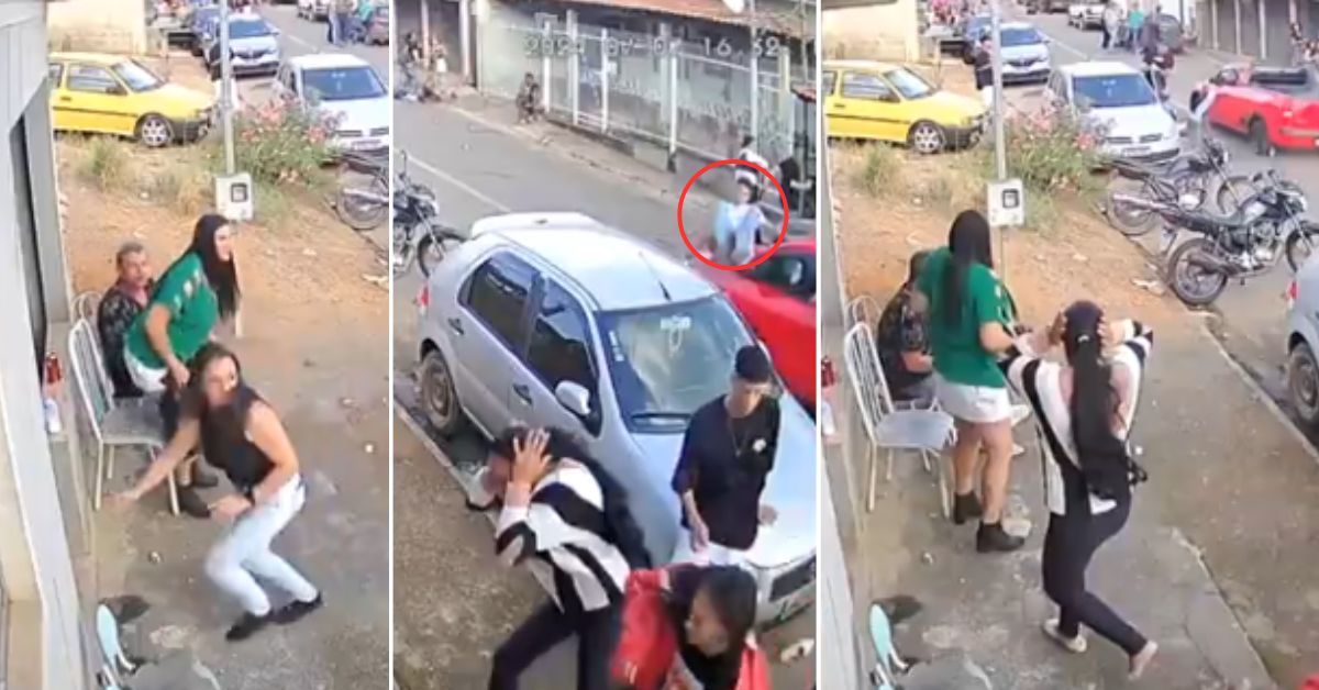 Motorista atropela participantes de cavalgada, foge e sofre acidente com ônibus; veja vídeo 31 FN+