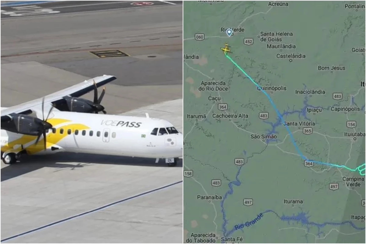 Voepass se manifesta após avião precisar fazer pouso por pane técnica: '38 passageiros ' 40 1News Brasil