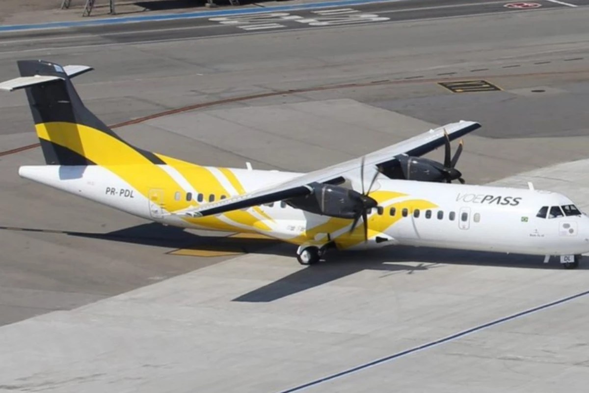 Avião da Voepass com 38 passageiros sofre pane elétrica e faz aterrissagem de emergência em MG... 31 Aviao da Voepass com 38 passageiros sofre pane eletrica e.webp.jpeg