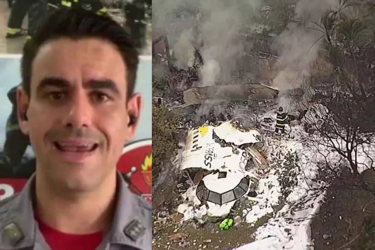 Capitão do Corpo de Bombeiros diz que é cedo para cravar que não há sobreviventes da queda de avião em SP 31 1News Brasil