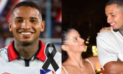Esposa de jogador que morreu apos passar mal em jogo.jpg