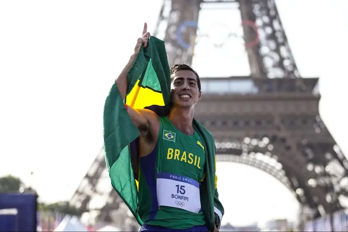 Este é o valor que Caio Bonfim vai receber ao fazer história e conquistar a prata em Paris 31 1News Brasil