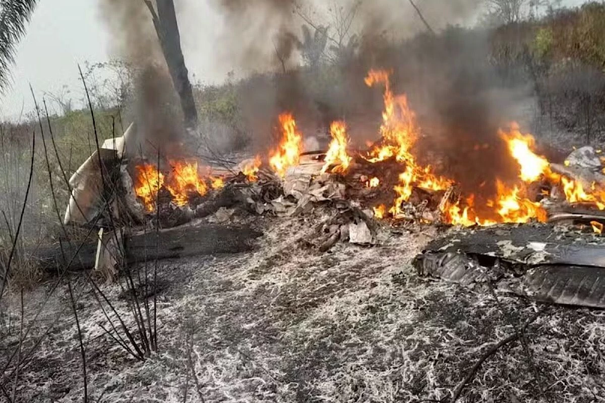 Passageiros e tripulantes perdem a vida em queda de avião no Mato Grosso; vídeo mostra local da tragédia 31 1News Brasil
