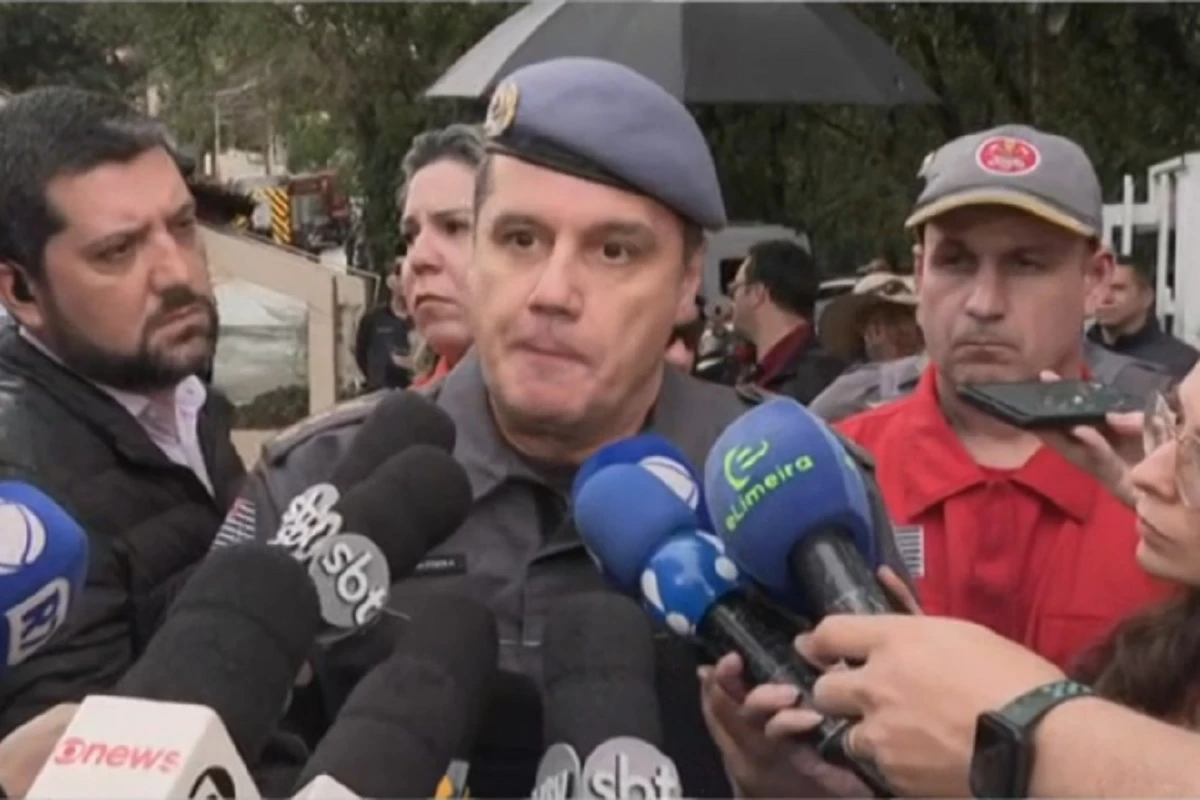 Porta-voz da PM admite que identificação das vítimas do avião que caiu em Vinhedo pode demorar vários dias 31 1News Brasil