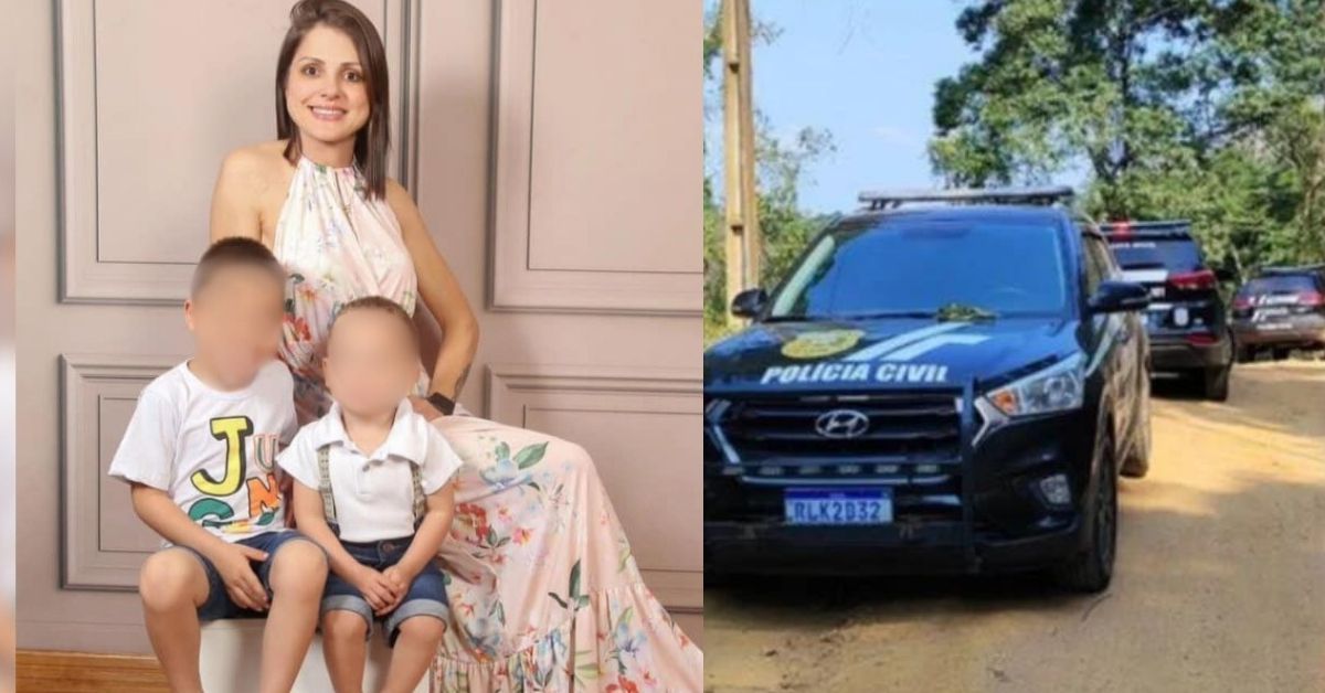 Três corpos localizados em carro podem ser de mulher e duas crianças que desapareceram em SC 31 Tres corpos localizados em carro podem ser de mulher e.jpg