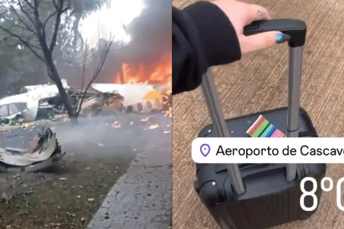 Vídeo de últimos momentos de vítima em acidente aéreo gera debate e emoção na web: 'Sensação ruim' 31 1News Brasil