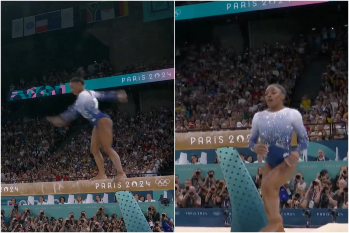 Vídeo mostra queda de Simone Biles durante final na ginástica artística; americana ficou fora do pódio 31 1News Brasil