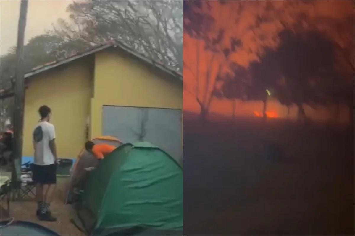 fogo de queimadas atinge festival de música em São Paulo e público foge desesperado 31 1News Brasil