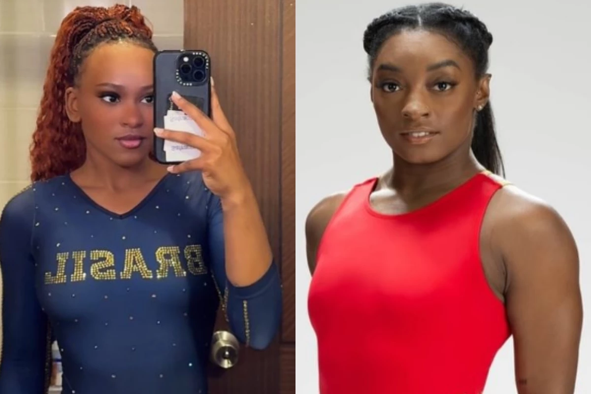 ‘Tem sido a melhor ginasta’: imprensa dos EUA se derrete por Rebeca Andrade e a compara com Simone Biles 31 1News Brasil