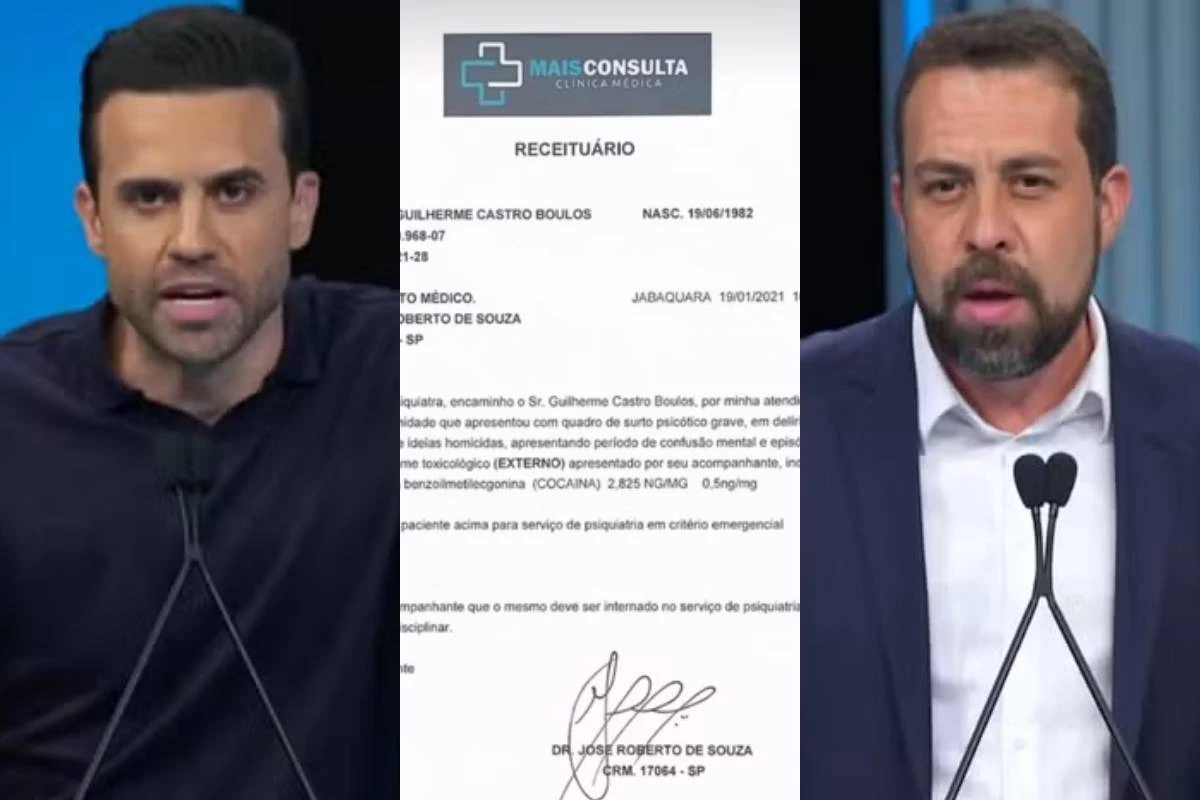 Pablo Marçal divulga suposto laudo atestando que Guilherme Boulos faria o uso de drogas 34 1News Brasil