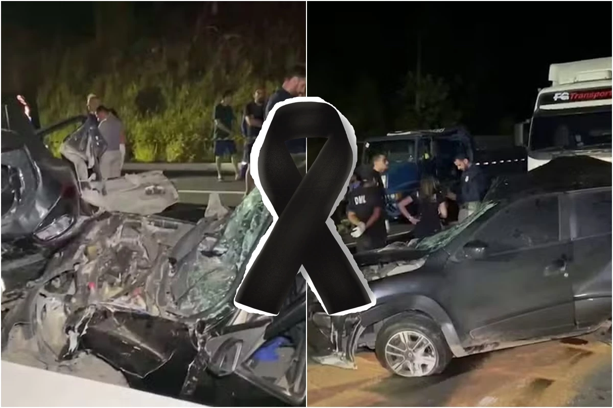 Acidente envolvendo sete veículos na BR-101 deixa mortos e feridos; carros ficaram destruídos 31 1News Brasil