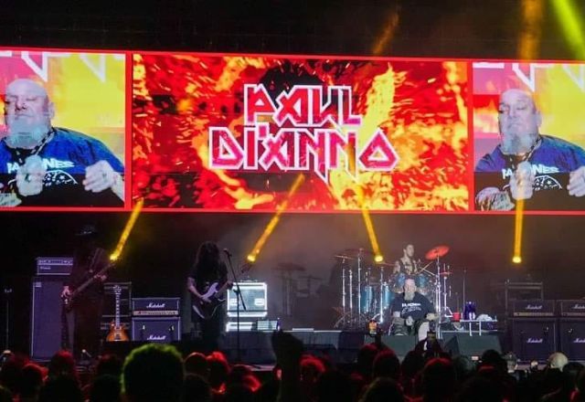 Primeiro vocalista do Iron Maiden, Paul Di'Anno, morre aos 66 anos 43 Di'Anno gravou os dois primeiros albuns da banda Iron Maiden e seguiu para outras bandas da cena roqueira | Facebook/Paul Di'Anno