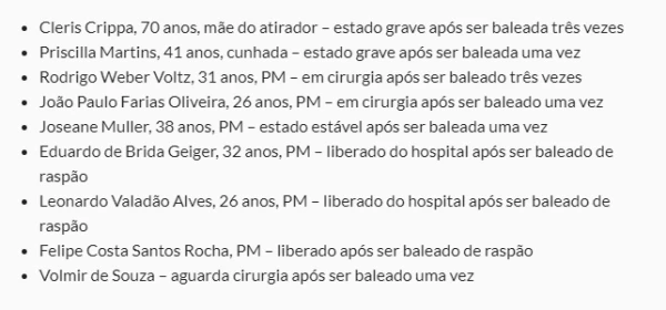 Policial morto por atirador de Novo Hamburgo RS deixa filho