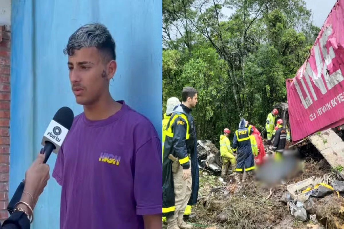 'Quando eu saí daquela van, eu já sabia que ia ser só eu', diz único sobrevivente de acidente com atletas 31 1News Brasil