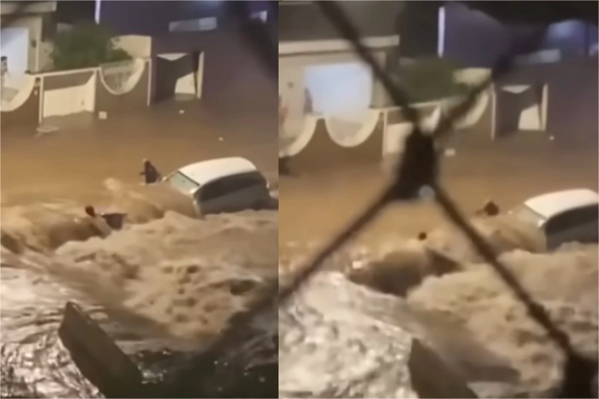 Vídeo mostra mulher sendo arrastada por enxurrada em cidade de São Paulo 31 1News Brasil