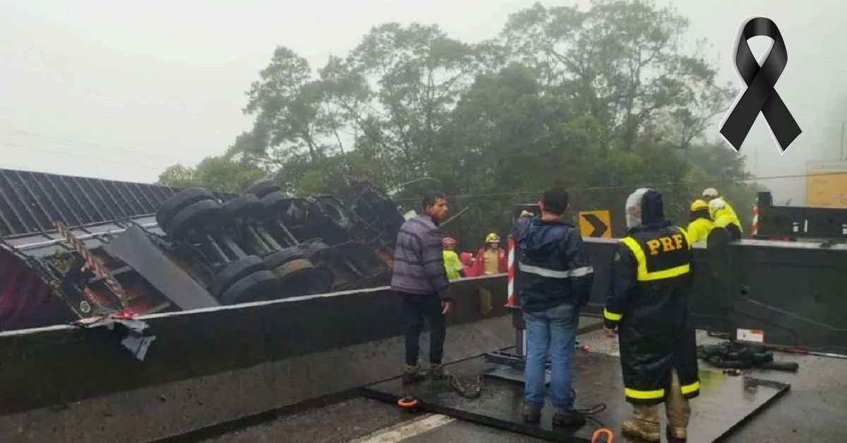 van com atletas é esmagada por carreta e vários óbitos são confirmados no acidente 31 FN+