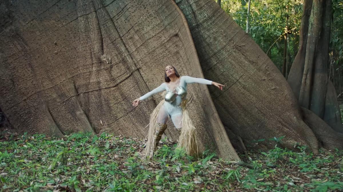 Anitta é processada por estilista em R$1 milhão; entenda o caso 41 Na imagem com cor, foto da Anitta com look em clipe - metrópoles