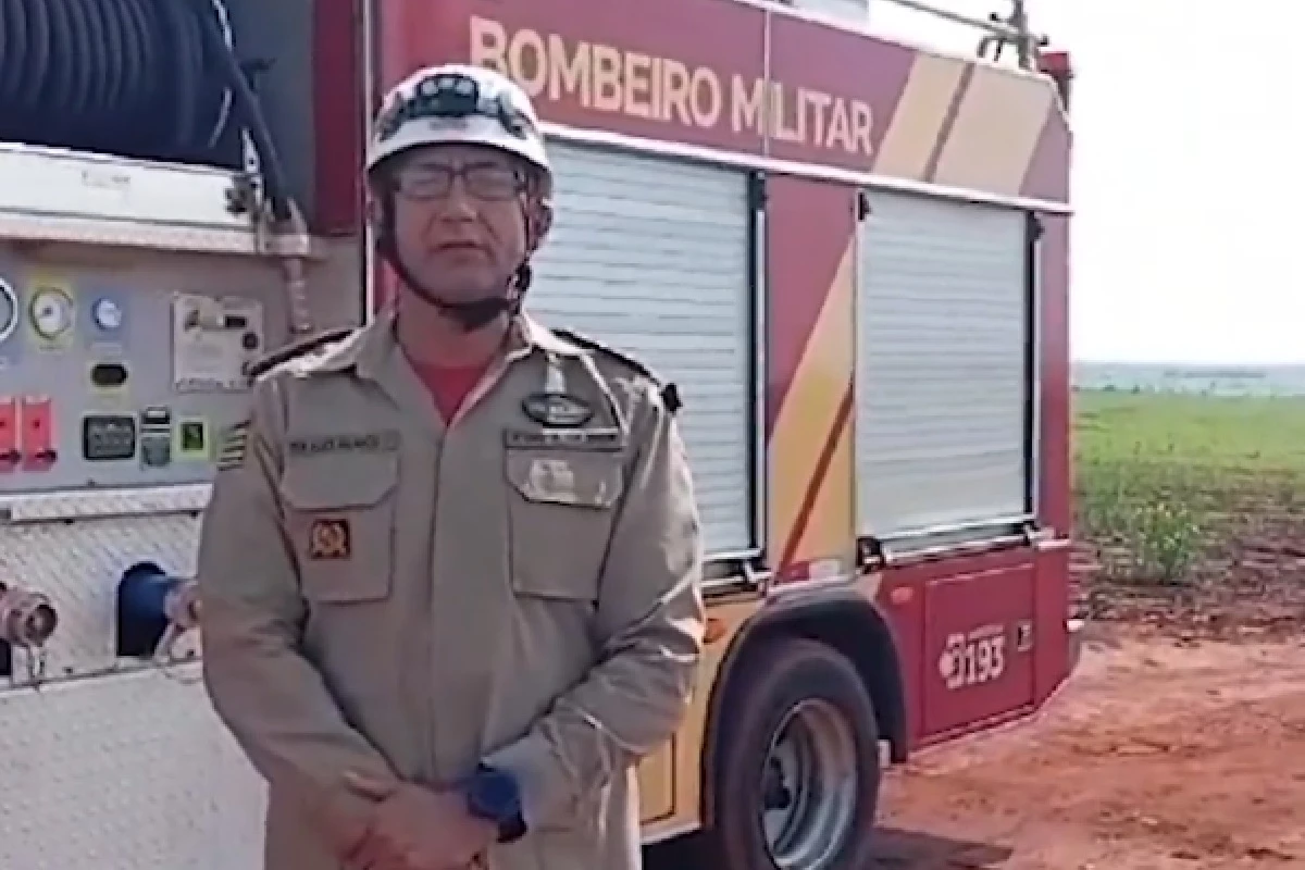 Bombeiros apontam causa da queda do avião com óbito em Goiás; aeronave caiu de cabeça pra baixo e pegou fogo 31 1News Brasil
