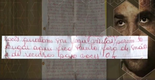 Mae de Maniaco do Parque revela ultima carta que recebeu