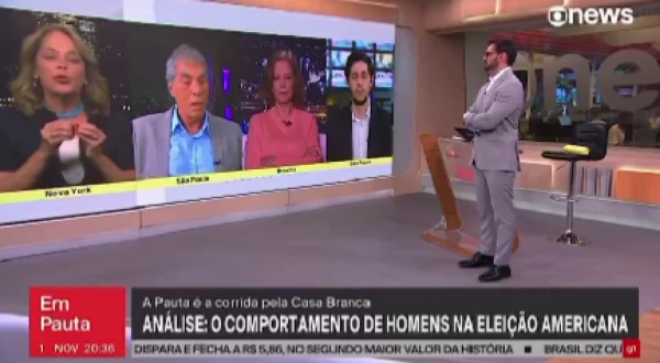 Sandra Coutinho e Demetrio Magnoli discutem ao vivo sobre misoginia