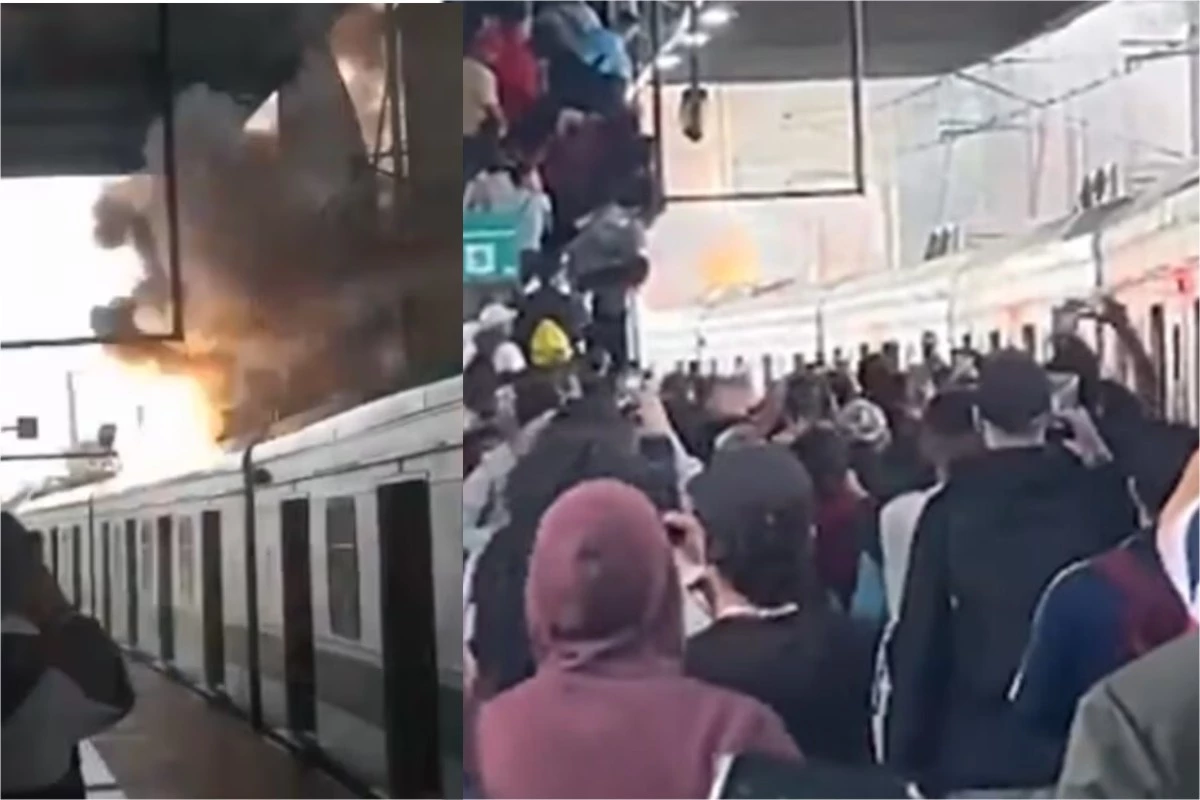 explosão e incêndio em trem em São Paulo deixa todos em pânico 31 1News Brasil