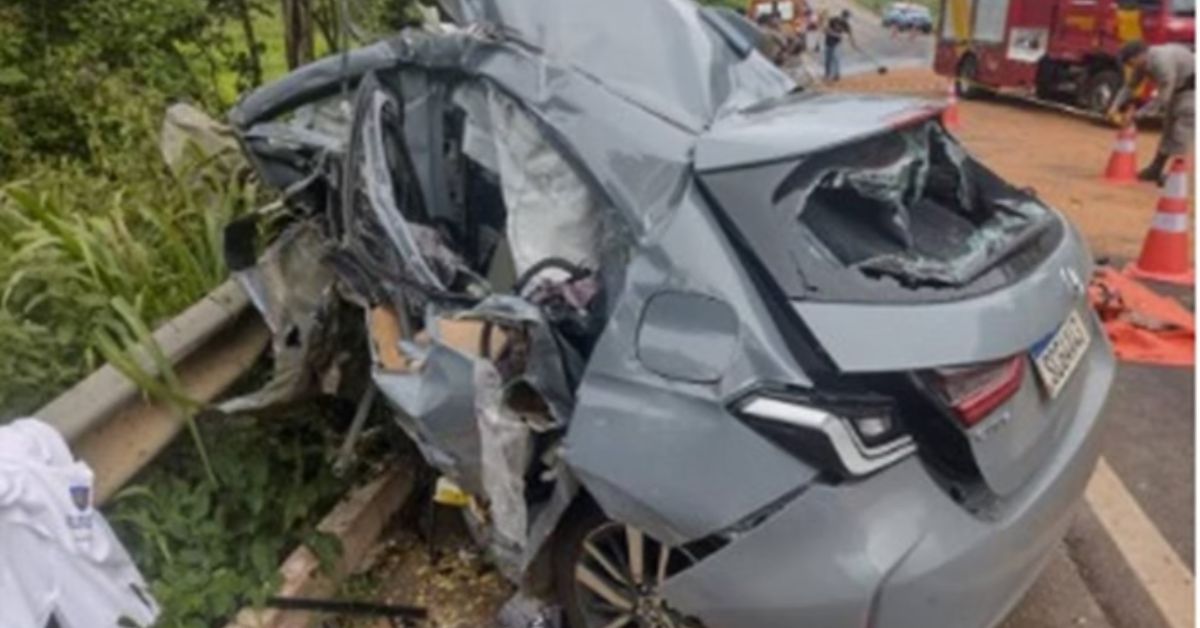 4 jovens de 20 a 26 não resistem ao sofrerem grave acidente na GO-060 31 FN+