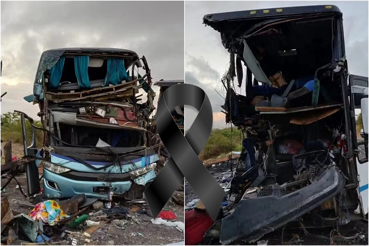 Carreta e dois ônibus se envolvem em acidente na BR-110; mortos e feridos são confirmados 31 1News Brasil