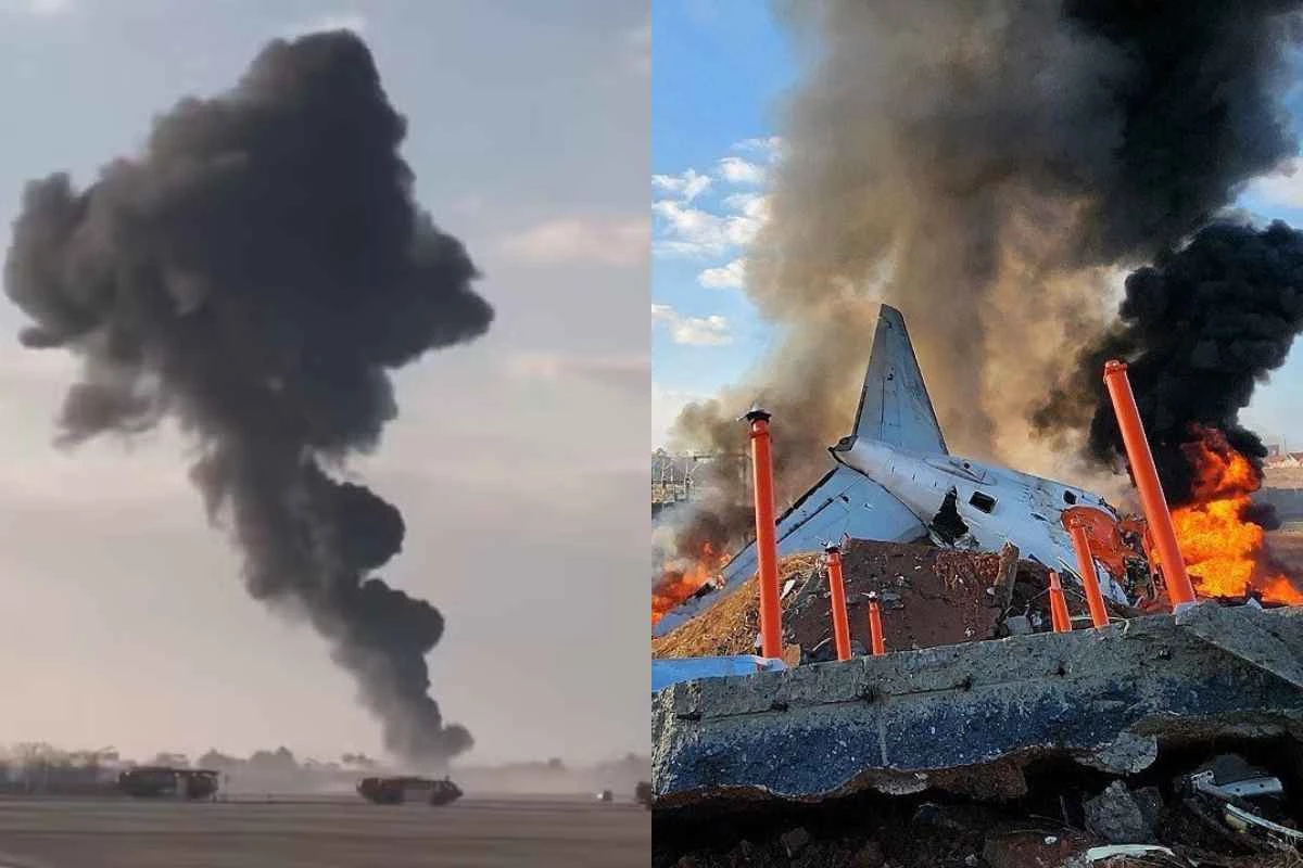 Com 181 pessoas a bordo, essa teria sido a causa da colisão do avião com o muro, que causou grande explosão 31 1News Brasil