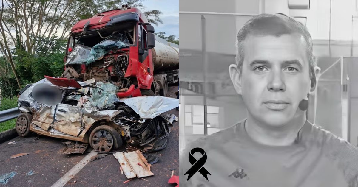Instrutor de autoescola que perdeu a vida em grave engavetamento na BR-050 é identificado 31 FN+